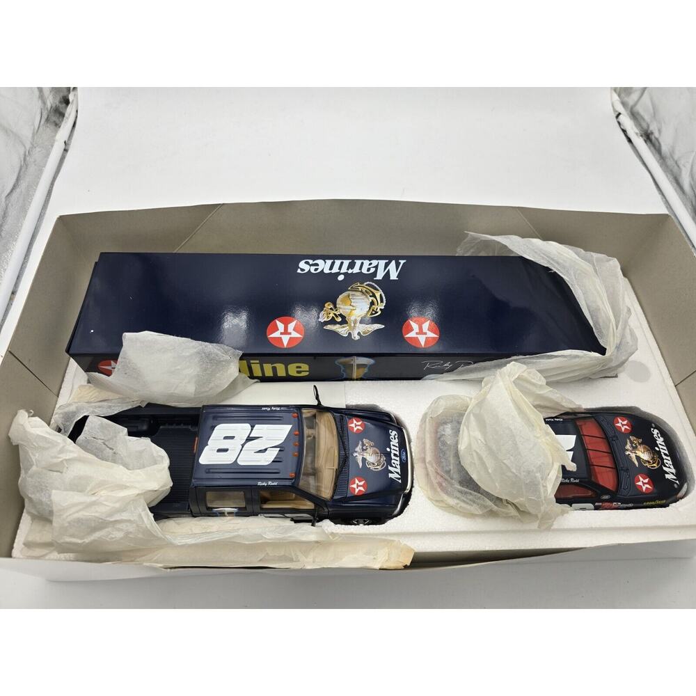 Brookfield Collectors Guild 2000 1:24 Ricky Rudd Marines / Texaco Ford F-350 COA